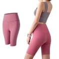 thumbnail image 1 of Sonducket Women Sport Shorts Professional Fitness Workout High Color Accessory Solid Legging Cycling Clothing Short Waist Ladies Ciclismo No.18, 1 of 6