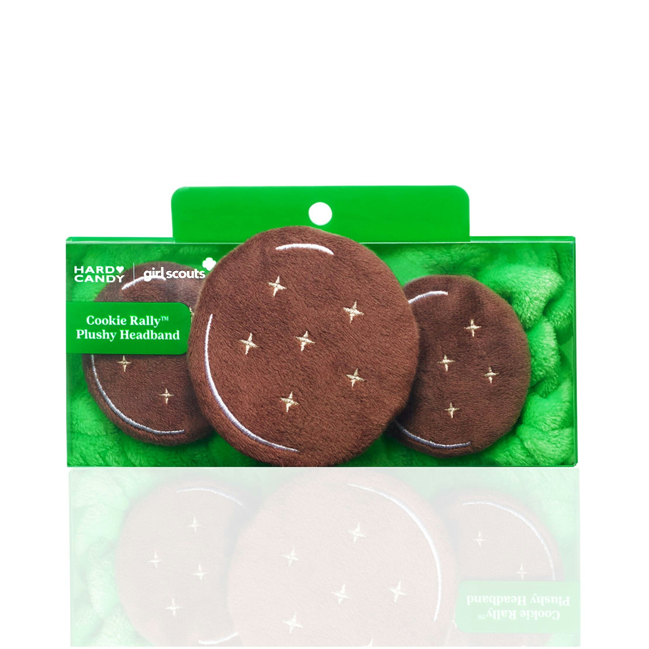 Hard Candy x Girl Scouts Thin Mint Essential Kit, Makeup Bag, Travel Kit, Lip Oil, Headband, 5 pieces