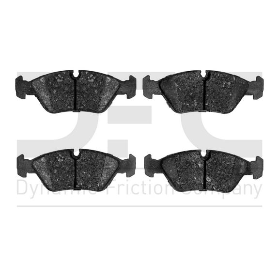 Dynamic Friction Company 5000 Euro Ceramic Brake Pads 1600-0253-00-Front Set