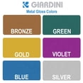 thumbnail image 4 of Giardini Metallic Gloss Italian Edge Paint, 6 Colors, 2 Sizes, 4 of 4