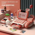 thumbnail image 2 of Nueva caja registradora multifuncional para niños puede escanear código juguete simulación tienda de conveniencia supermercado Mini caja registradora niña, 2 of 4