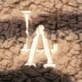thumbnail image 4 of Women's G-III 4Her by Carl Banks Camo Los Angeles Dodgers Sherpa Quarter-Zip Jacket, 4 of 4