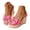 C, variant on Women's Open Toe Wedge Espadrilles Sandals Suede Bowknot Platform Slip on Slides Summer Beach Vacation Shoes Pink 6.5