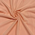 thumbnail image 5 of MDS Pack of 10 Spandex Chair Bow Sash Bands Ties Without Buckle for Wedding - Peach, 5 of 6