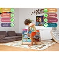 thumbnail image 3 of Montessori Freestanding Bookshelf | Easy Access Wooden Storage Rack for Kids | Wooden Shelves for Kid's Room (Seatable Large), 3 of 8