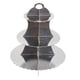 thumbnail image 1 of Soporte para cupcakes de 3 niveles Muffin Food Holder Wedding Treats Plata Colcomx Soporte de cartón para cupcakes de 3 niveles, 1 of 8