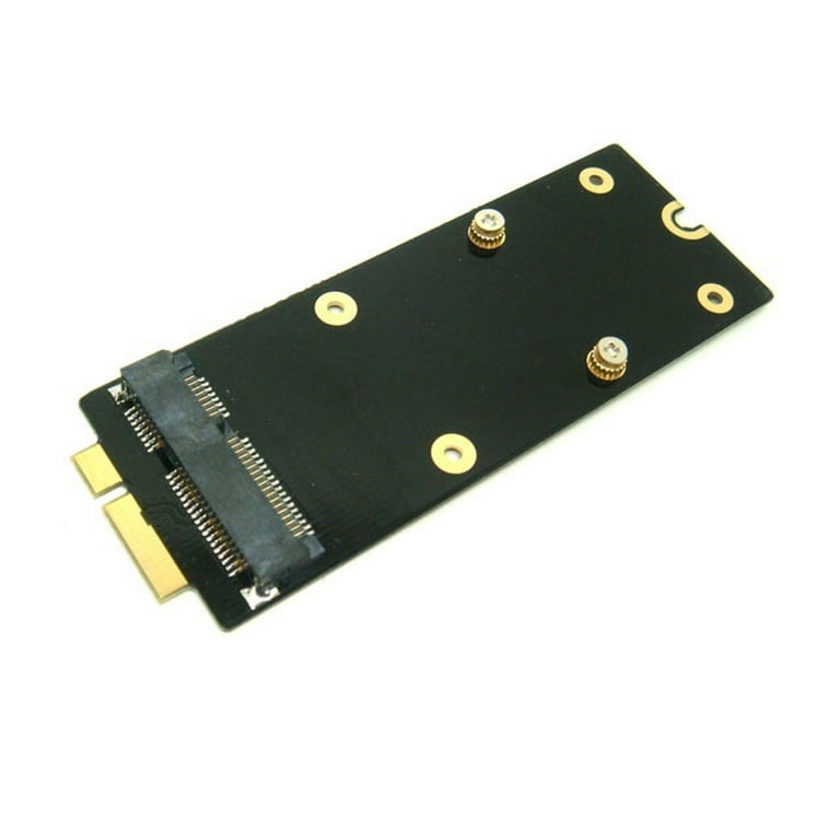 Udgangspunktet Solformørkelse Modsatte Mini SATA mSATA SSD Compatible for MACBOOK PRO Retina A1398 A1425 Adapter -  Walmart.com