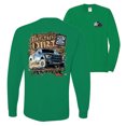 thumbnail image 1 of Ford F-150 Raptor Built Touch Offroading Hit the Dirt Cars and Trucks Front and Back Mens Long Sleeve Shirt, Kelly, X-Large, 1 of 2