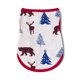 thumbnail image 3 of Pijamas navideños a juego para toda la familia: camiseta de manga larga con estampado de oso y pantalón a cuadros., 3 of 9