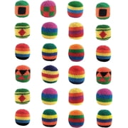Footbag, Thread Filled Dirt Bag, Professional Knitted Footbags