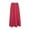 Red, variant on Aojekbee Women's Long Skirts Plaid Elastic Waist A-line Skirts Spring Summer Casual Skirts Streetwear