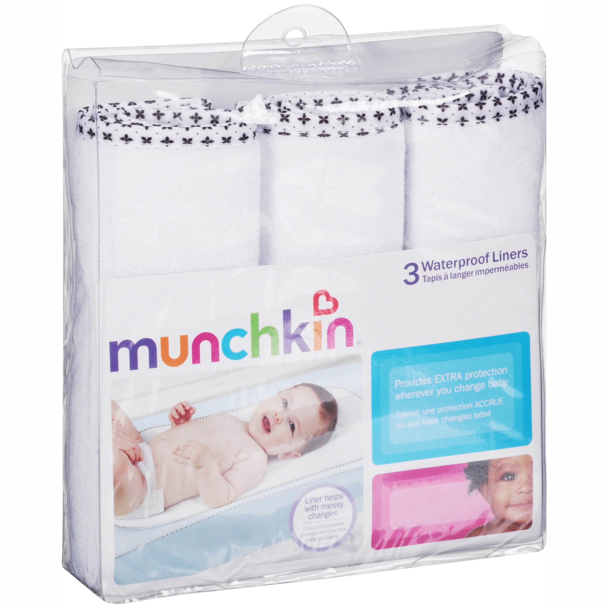 Waterproof Changing Pad Liners, 3-Pack