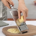 thumbnail image 2 of HomeLife Vegetable Slicer Stainless Steel Food Slicer Removable Blade Kitchen Slicer Vegetable Cutter for Salads Cheese Fruit, 2 of 13