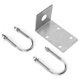thumbnail image 5 of Car Radio Antenna Bracket Stainless Steel UBolt Clamp Compatible with Car Radio Antenna Balcony-YM, 5 of 5