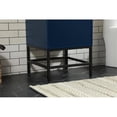 thumbnail image 5 of Elegant Decor Eugene 18" Aluminum MDF Single Bathroom Vanity in Blue, 5 of 8