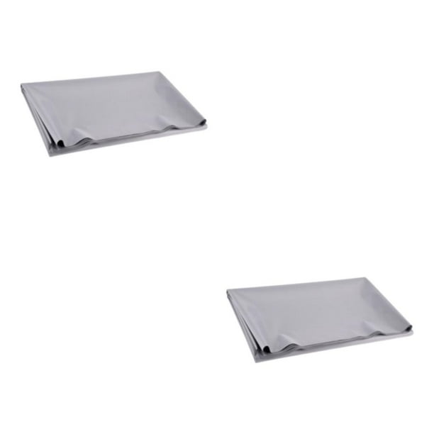 Injueey Pantalla de proyector Proyectores anti-luz de metal Proyección de tela Tela reflectante para acampar al aire libre 30 pulgadas / 16: 9 30 pulgadas/16:9/caja 2piezas