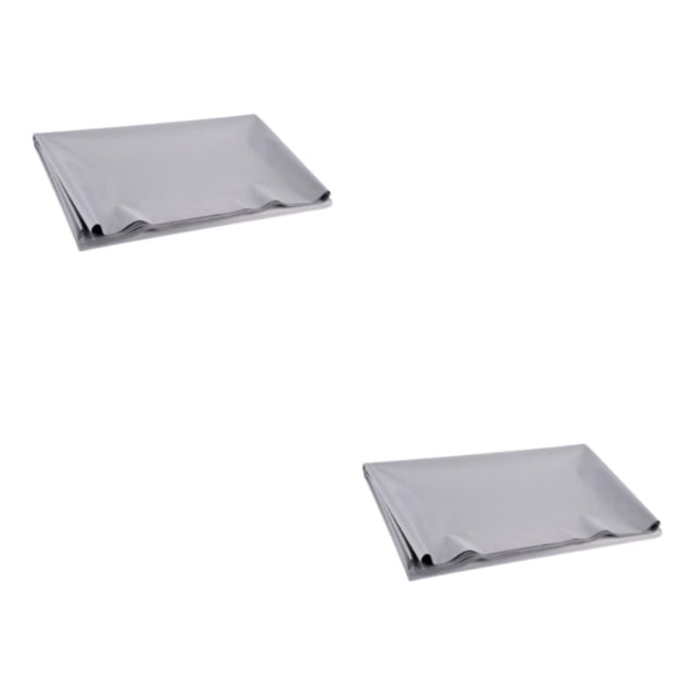 Methold Projector Screen Curtain Metal Anti-Light Projectors Reflective Cloth Punching Fabric Free Projection for Hotel Outdoor 30 pulgadas/16:9/caja 2Conjunto