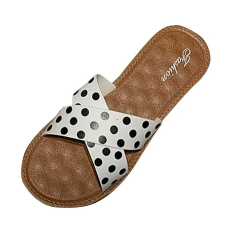 

Slippers Women Summer Outdoor Women Sandals And Slippers Female Wear Flat Bottomed Fashionable Sandals Women Summer Beach Slipper Cute