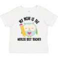 thumbnail image 3 of Inktastic Teacher Mom School Owl Girls Toddler T-Shirt, 3 of 5