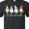 thumbnail image 4 of Inktastic Christmas Hangin with My Gnomies T-Shirt, 4 of 5