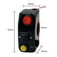 thumbnail image 3 of 4 Interruptores De Manillar De Motocicleta De 7/8 Pulgadas Aptos Para Accesorios De Scooter Negro, 3 of 8