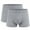 Gray, variant on yillto 2 Pack Men Underwear Big and Tall Breathable Comfort Boxers Briefs Mens Soft Underpant