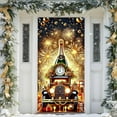 thumbnail image 5 of Uxgjfwu 2026 New Year Eve Decor Banner, Party Atmosphere Hanging Cloth Backdrop, Festive Door Curtain Wall Decoration for Holiday Celebration Home Decor, 5 of 6