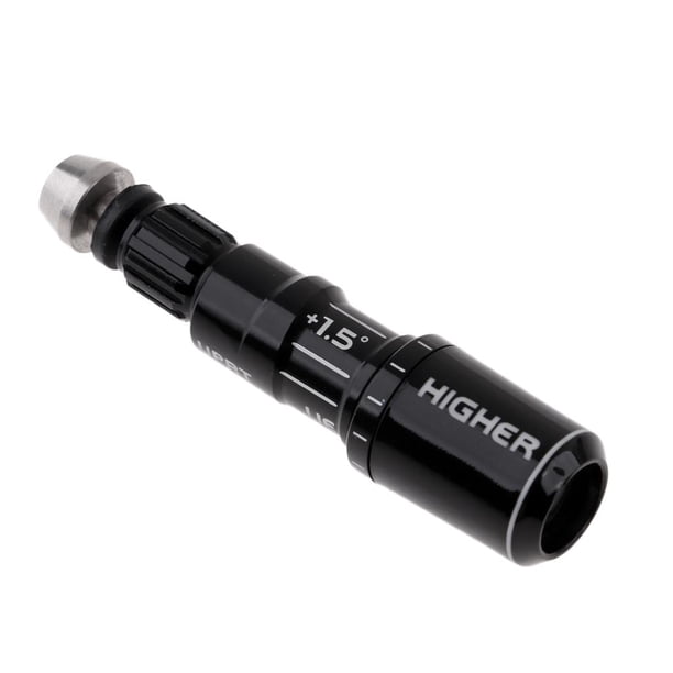 Prettyia Golf manga adaptador Golf eje adaptador manga reemplazo duradero Negro kusrkot Adaptador de conductor de golf