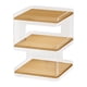 thumbnail image 1 of Mesa auxiliar de acrílico, mesa de centro, mueble para espacios pequeños, mesita de noche, estante de almacenamiento para dormitorio, hogar, sala de, 1 of 9