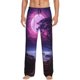 thumbnail image 1 of Fotbe Purple Moon Tree Night Sky Pantalones de Pijama para Hombre, Pantalones de Dormir, Pantalones de Casa con Cintura Ajustable y Bolsillos-3X-Large, 1 of 6