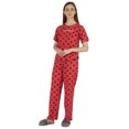 thumbnail image 3 of Inkmeso Womens Pajama Sets Soft Sleepwear Printed Sleep Top & Long Pajama 2 pc Pjs, 3 of 7