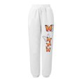thumbnail image 4 of Sakmal Womens Sweatpants Wide Leg Cargo Pants Athletic Graphic Workout Womens Sweatpants M, 4 of 4