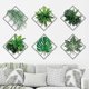 thumbnail image 1 of 3D Green Plant Wall Sticker, Flower Mural Stickers, Green Plant Mural Sticker, Green Hanger Vine Sticker Mural Sticker, 1 of 5