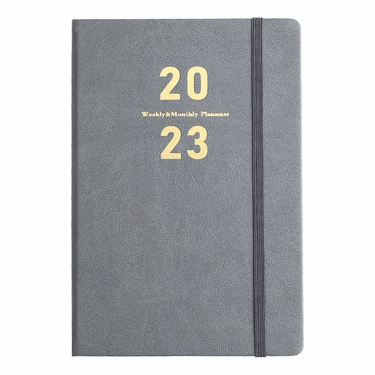 Apmemiss Saving Clearance 2023 English Calendar Planner Hardface A5 Daily  Plan Yearbook Clearance Sales Today Deals Prime 