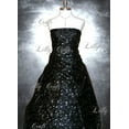 thumbnail image 3 of Sparkling Star Organza Black 58 Inch Fabric Sold by the Yard, 3 of 3