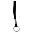 thumbnail image 1 of Deluxe Lanyards, Metal Ring Fastener, 36" Long, Black, 24/Box | Bundle of 2 Boxes, 1 of 4
