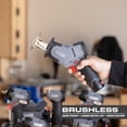 thumbnail image 6 of Hyper Tough 12V Brushless Cordless Reciprocating Saw with 1.5Ah Battery, 6 of 15