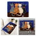 thumbnail image 6 of Cute Latch Hook Rug s with Colored-Coded Canvas, Helps Your Convenient And Easier for Embroidery Sewing , Cat, 52x38cm, 6 of 9