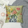 thumbnail image 2 of JRXY Boho Pillow Covers  Chinoiserie Blue And White Porcelain Vase Flower Throw Pillows Covers Bohemian Carpet Ethnic Floral Print Decorative Pillowcase Farmhouse Cushion Case White, 2 of 5