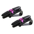 thumbnail image 4 of funtasica 2x Generic Car Sun Visor Sunglasses Holder Sunglasses Clip for Cars Suvs 180 degree Rotating Glasses Holder Clip Eyeglasses Hanger, 4 of 8