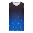 thumbnail image 4 of VBTAPA Mens Beach Tank Tops 2026 Fashion Graphic Sleeveless T Shirt for Casual Athletic Fitness Prime ZA-Blue XL, 4 of 5