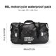 thumbnail image 2 of Bolsa de manñabía de motocicleta 48/66l con correa fija y correa para hombro bolso de silla de silla, 2 of 6