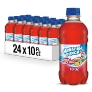 Hawaiian Punch Fruit Juicy Red Juice Drink, 10 fl oz bottles, 24 Count (4 Packs of 6)