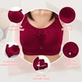thumbnail image 5 of Ashirexll Bras for Women No Underwire, Push Up Bra, Solid Color Push Up Bra Wireless Breathable Everyday, 5 of 7