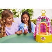 Pets Alive Polly the Magic Bird by ZURU - Interactive Electronic Pet Playset for Kids Ages 3+