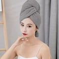 thumbnail image 6 of HongHeng Clearance Under $2.00 Dry Hair Cap Female New Super Absorbent Adult Hair Drying Towel Absorbent Drying Wipe Head Long Hair, 6 of 6
