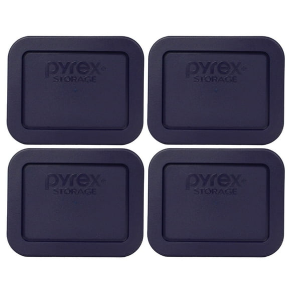 Tapa de almacenamiento de alimentos Pyrex 7213-PC, 450 ml, azul oscuro para 1,9 tazas