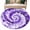 Purple, variant on Purple Ombre Round Area Rug 8Ft Washable Large Circle Rugs for Living Room Dorm, Modern Abstract Tie Dye Painting Art Non-Slip Carpet Floor Mats Indoor Outdoor Carpet Runner Aesthetic Home Decor
