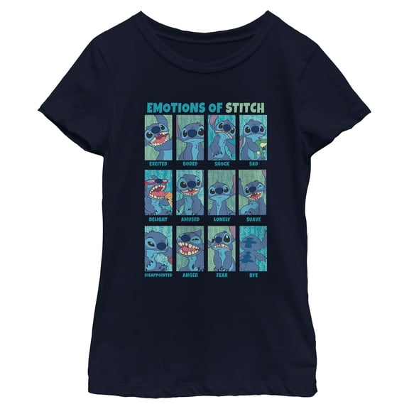 Girls Lilo & Stitch Emotions of 626 T Shirt