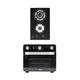thumbnail image 1 of Combo DISA HOME Parrilla a Gas 2 Quemadores Cristal Templado y Horno con Freidora 23 L 02-02-0-121-6, 1 of 5
